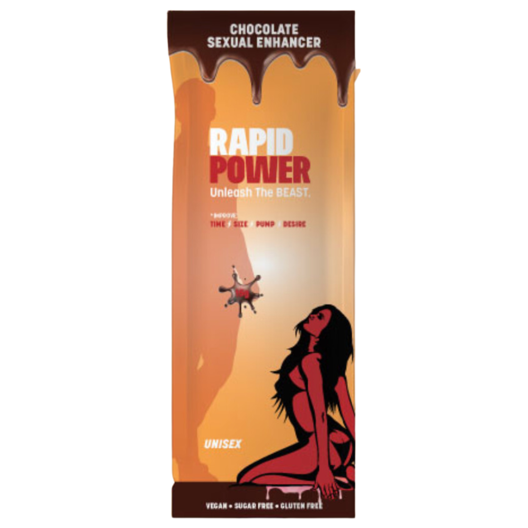 Rapid Power Natural Chocolate Sexual Enhancer 15mg pouch